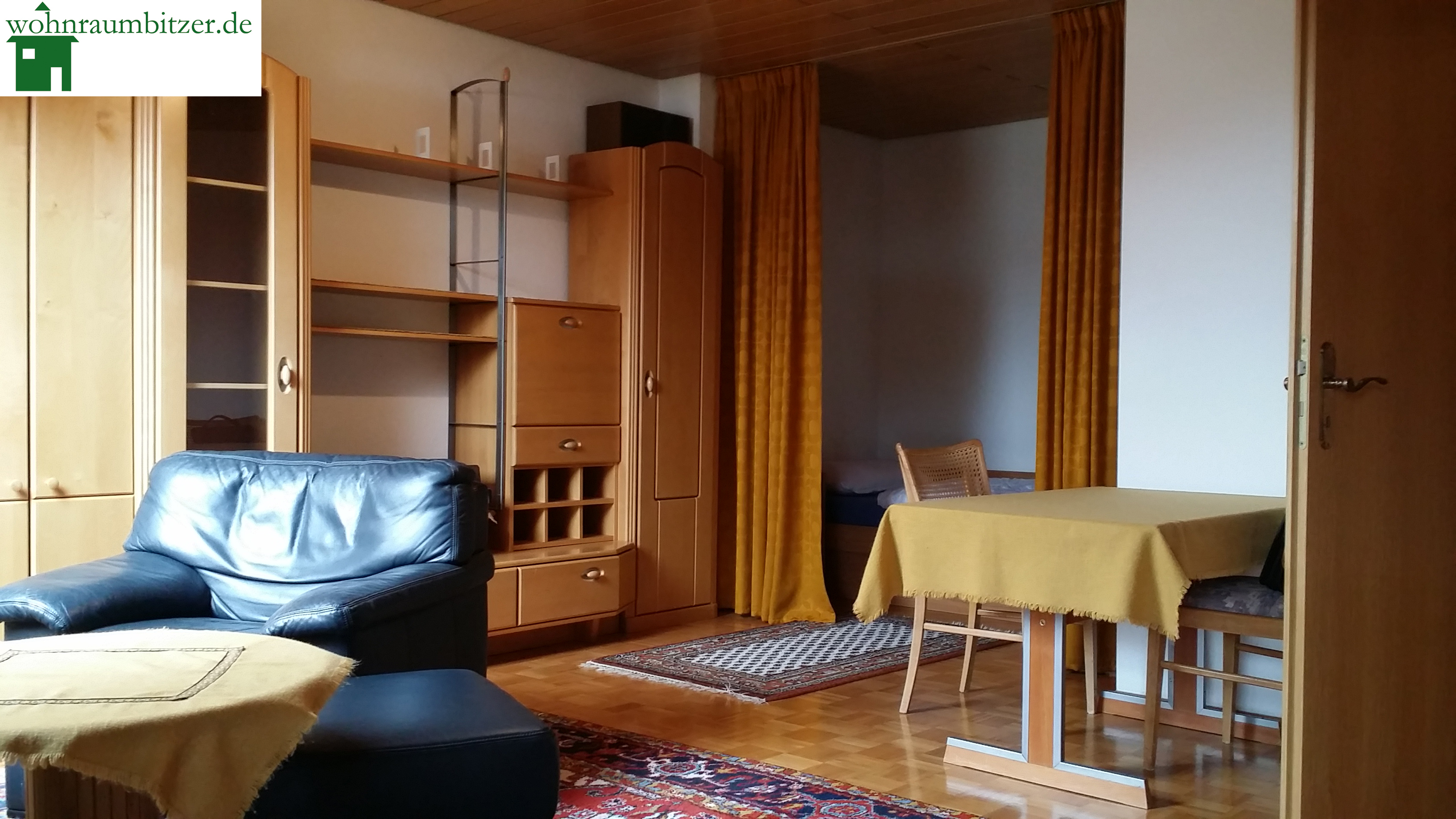 Komplett möblierte 1-Zimmer-Wohnung mit EBK in Schulnähe