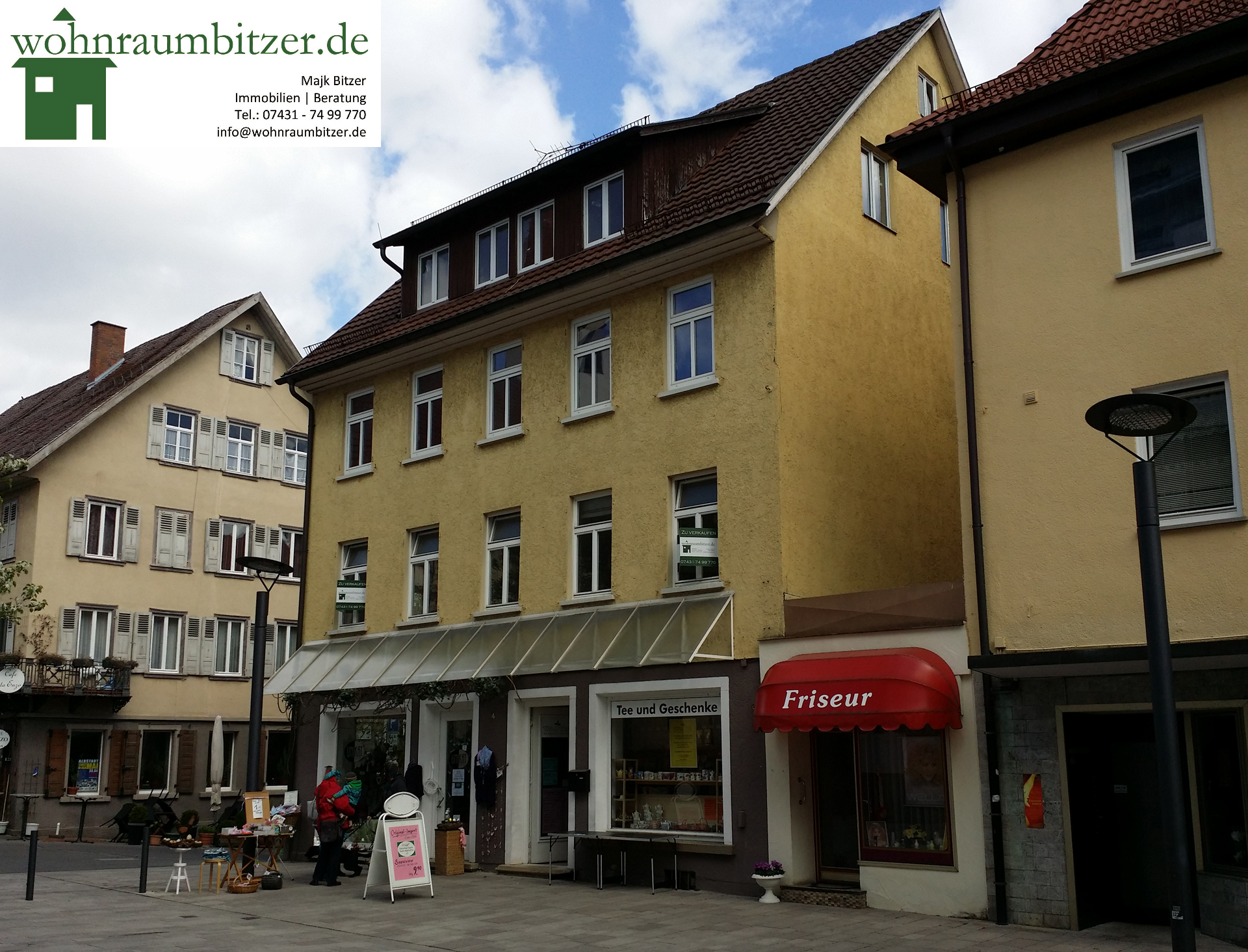Kapitalanlage 3 Läden, 3 Wohnungen Fußgängerzone Albstadt-Ebingen