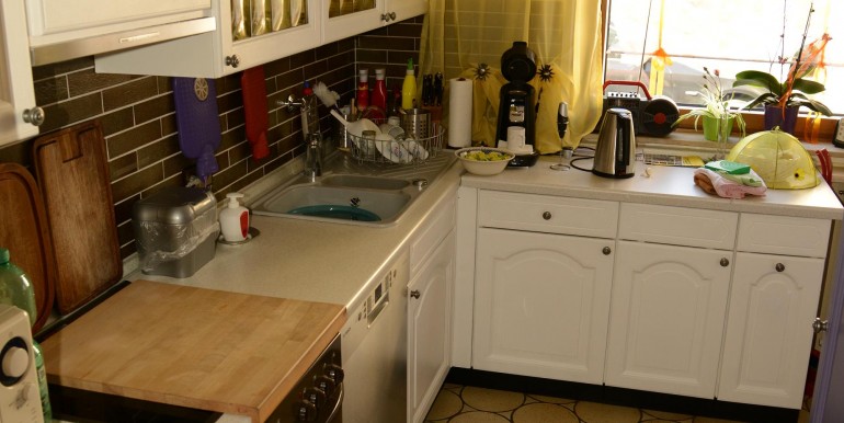 9 Küchenzeile Ansicht Links mit Spülmaschine wohnraumbitzer.de