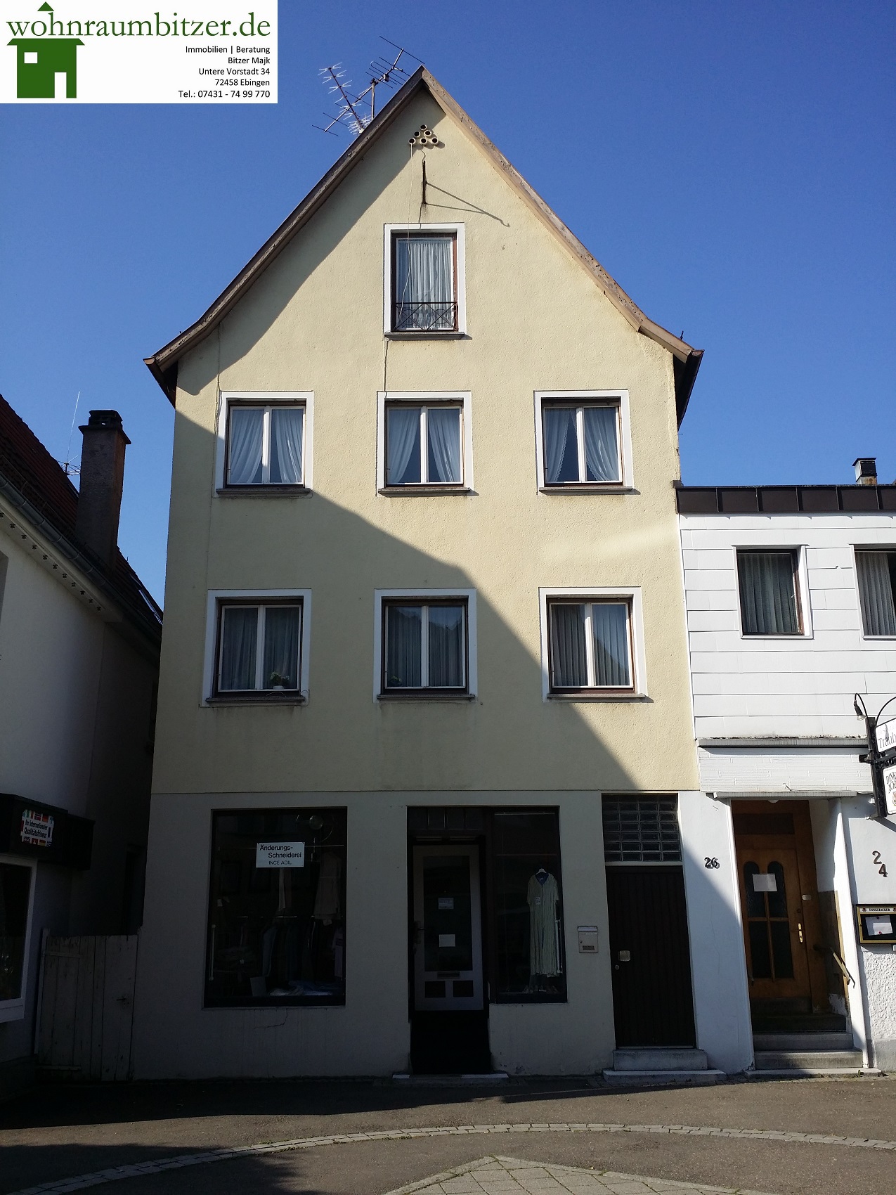 Haus Fußgängerzone Ebingen mit Laden zu verkaufen