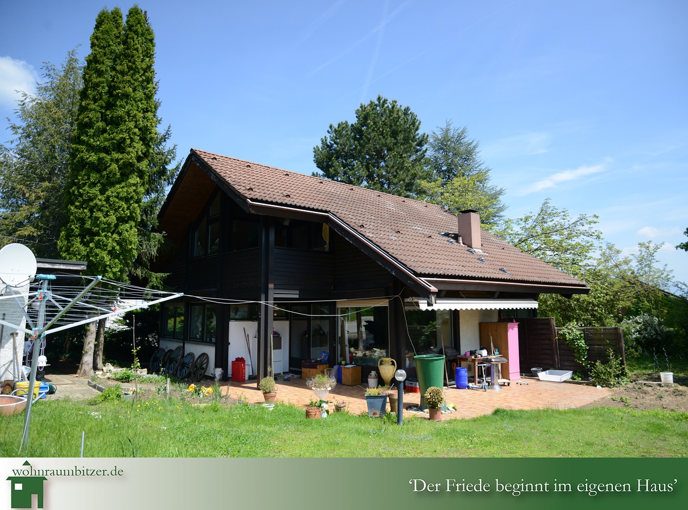 Einfamilienhaus Garten Bechtoldsweiler