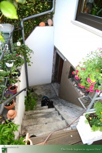 Reihenhaus Balingen kaufen 12, schöner kleiner Garten mit allem drum und dran an einem Reihenhaus zu verkaufen direkt in Balingen. Bitzer Immobilien Ebingen