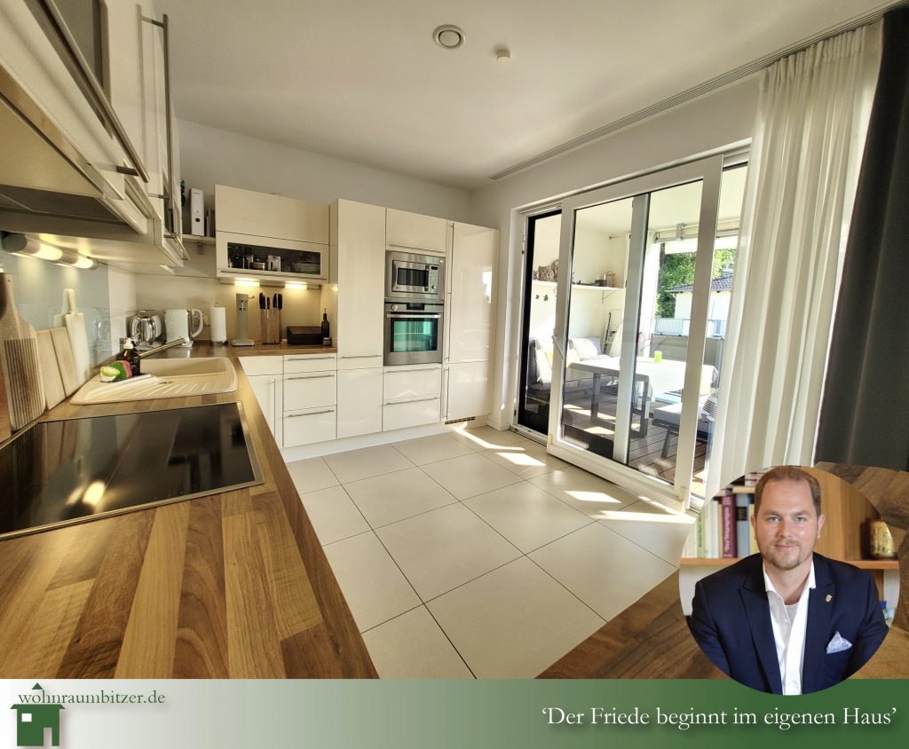 Wohnung mit Park zu verkaufen, Bad Honnef, Küche, Bitzer Immobilien Albstadt Bisingen Balingen