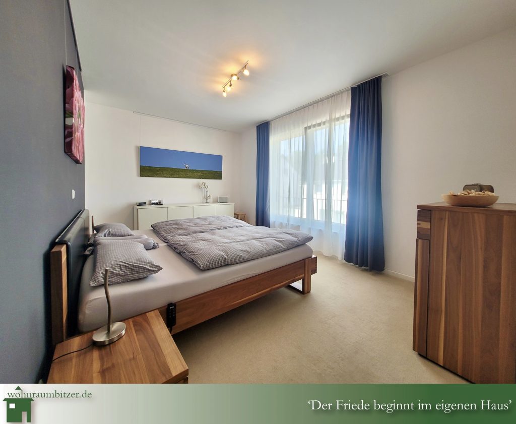 Wohnung mit Park zu verkaufen, Bad Honnef, Schlafzimmer, Bitzer Immobilien Albstadt Bisingen Balingen