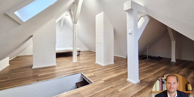 3 Zimmer Maisonette Wohnung Dachgeschoss