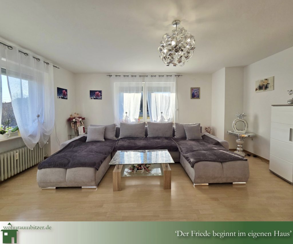 Wohnen und Arbeiten unter einem Dach Blick in die kleine Wohnung