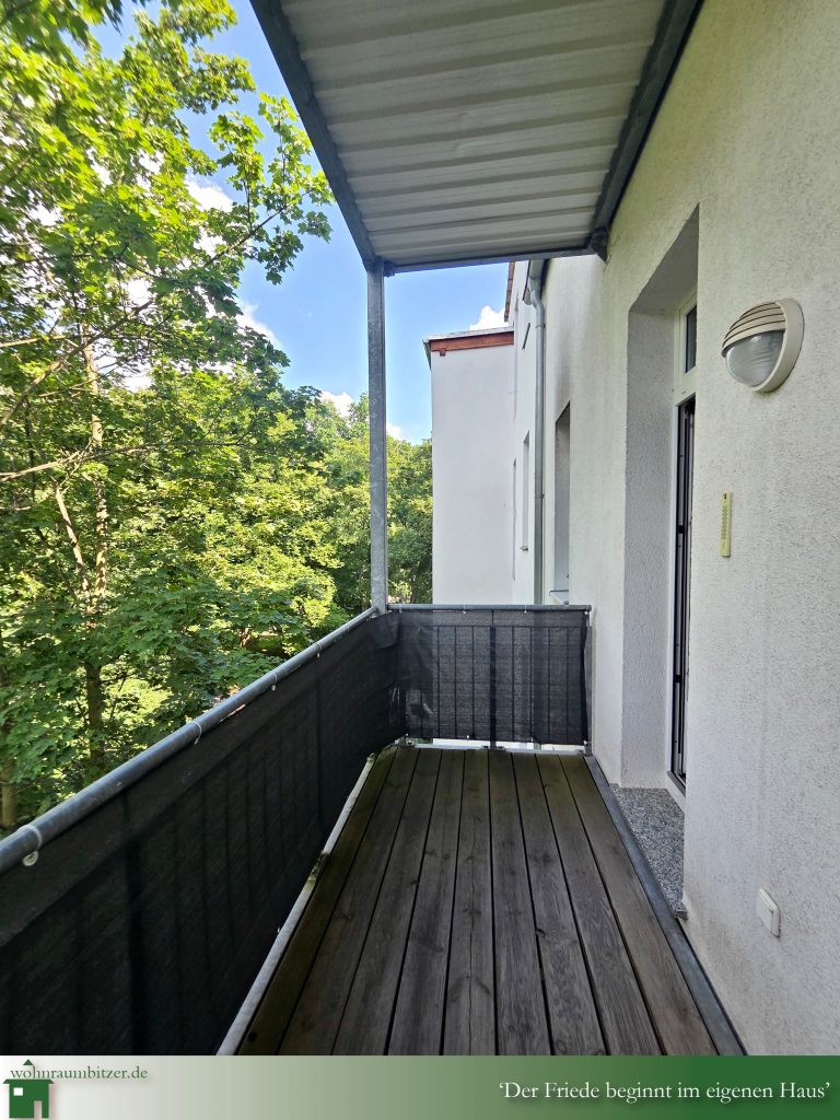 3 Zimmer Kapitalanlage Chemnitz zu verkaufen, Denkmalgeschützt, Balkon