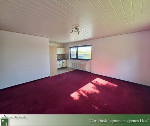 1 Zimmer Wohnung Reutlingen Oferdingen Wohnzimmer mit Küchenbereich