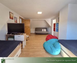 Einziehen, wohnen, leben und glücklich sein 7, Zimmer im Dachgeschoss