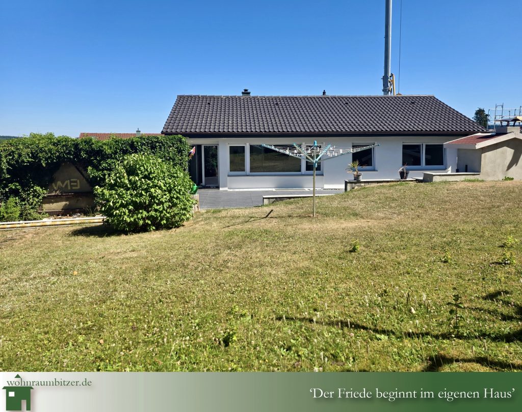 Großes Einfamilienhaus zu verkaufen Albstadt Tailfingen, Garten