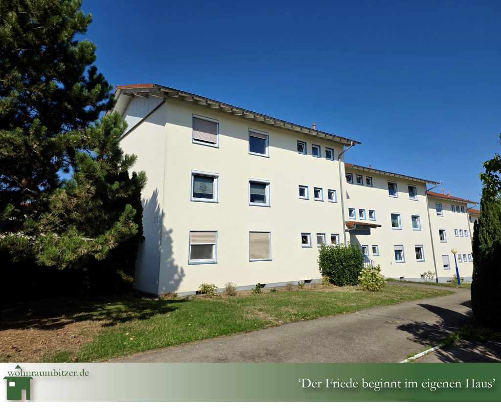 4 Zimmer Wohnung Stetten am kalten Markt zu verkaufen, Ansicht Haus