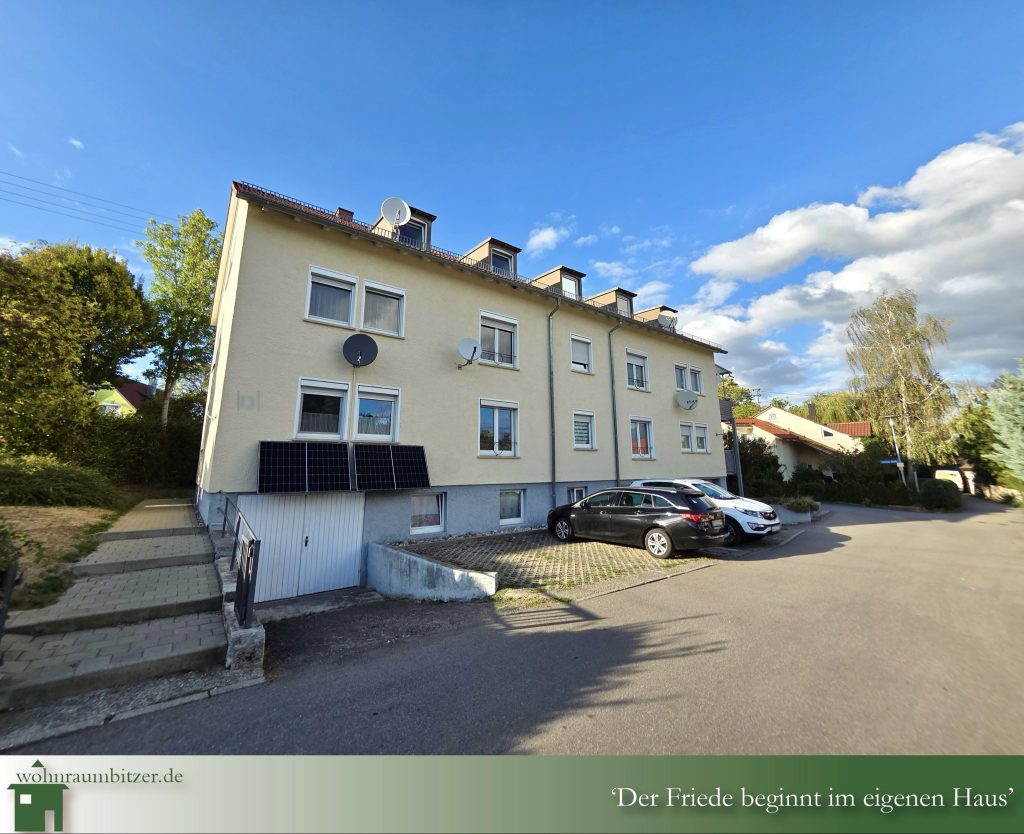 3 Zimmer Wohnung in Rosenfeld zu verkaufen, Aussenansicht