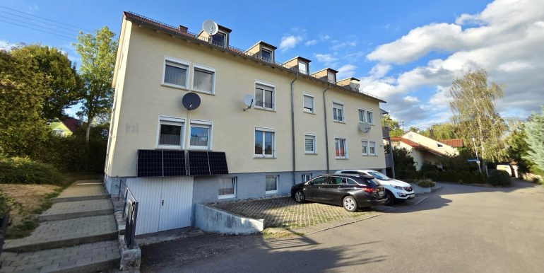 3 Zimmer Wohnung in Rosenfeld zu verkaufen, Aussenansicht