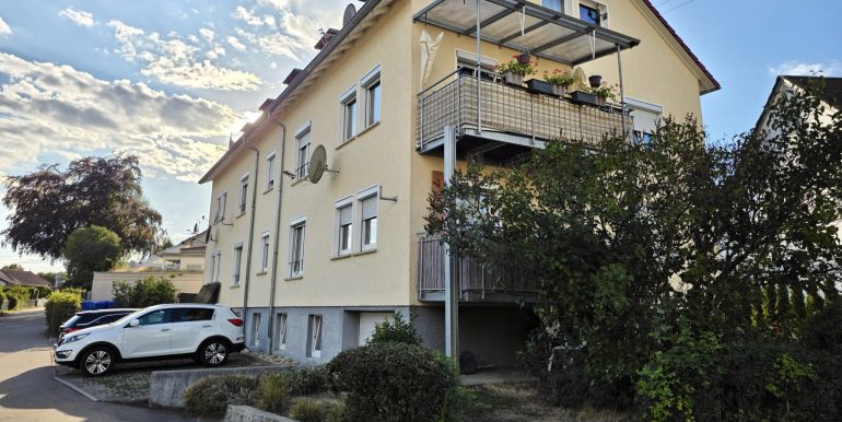 3 Zimmer Wohnung in Rosenfeld zu verkaufen, Aussenansicht 2