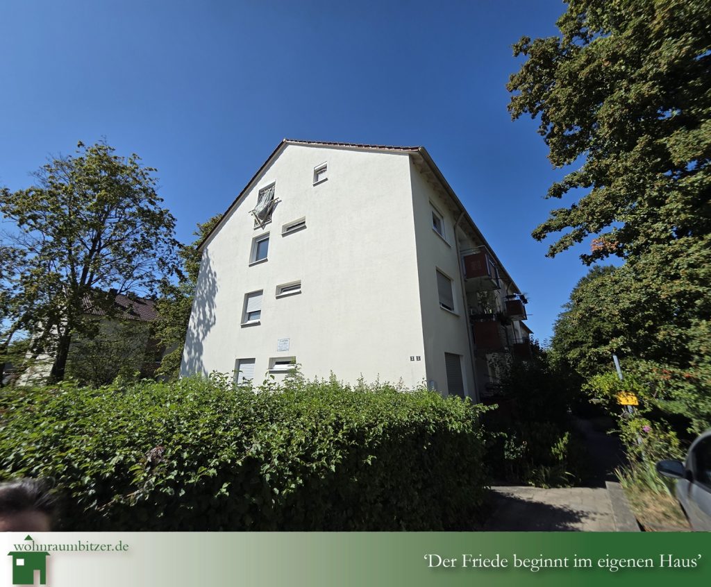 Tolle Lage, 3 Zimmer Wohnung Ludwigsburg zu verkaufen,Blick aufs Haus II