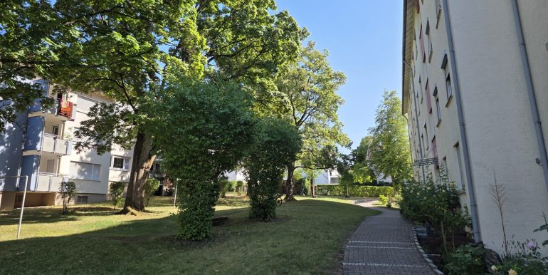 Tolle Lage, 3 Zimmer Wohnung Ludwigsburg zu verkaufen,Blick in den Garten II