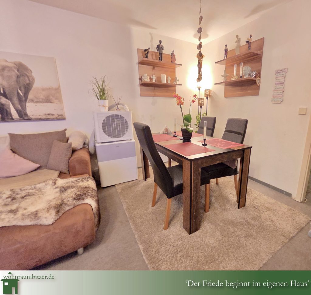 Tolle Lage, 3 Zimmer Wohnung Ludwigsburg zu verkaufen, Blick ins Esszimmer
