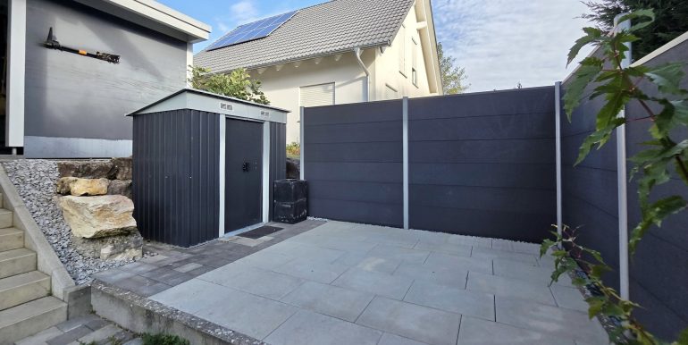 Freistehendes Einfamilienhaus Ofterdingen kaufen Energieeffizienz A, Zweite Terrasse